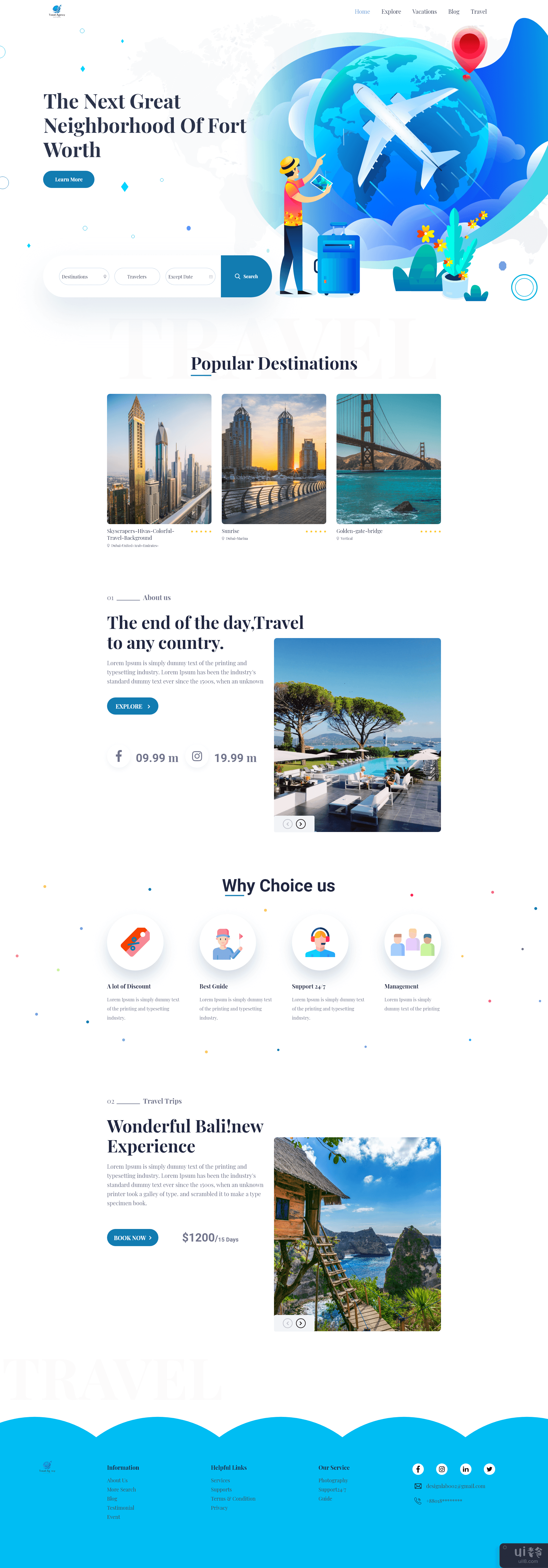 旅行社登陆费(Travel agency landing poage)插图