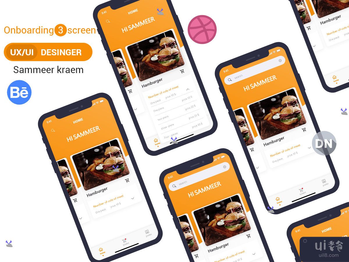 美食应用(Food app)插图3