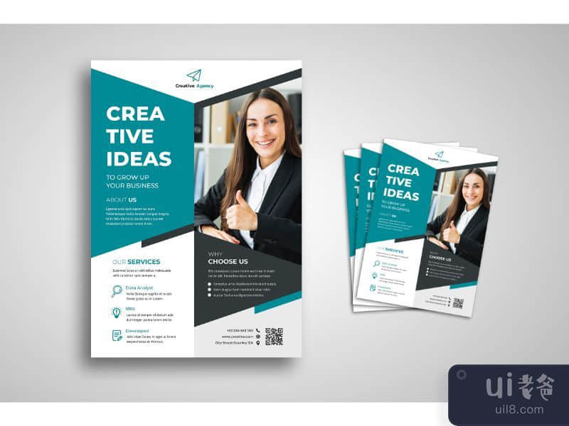 Flyer Template Creative Idea Business