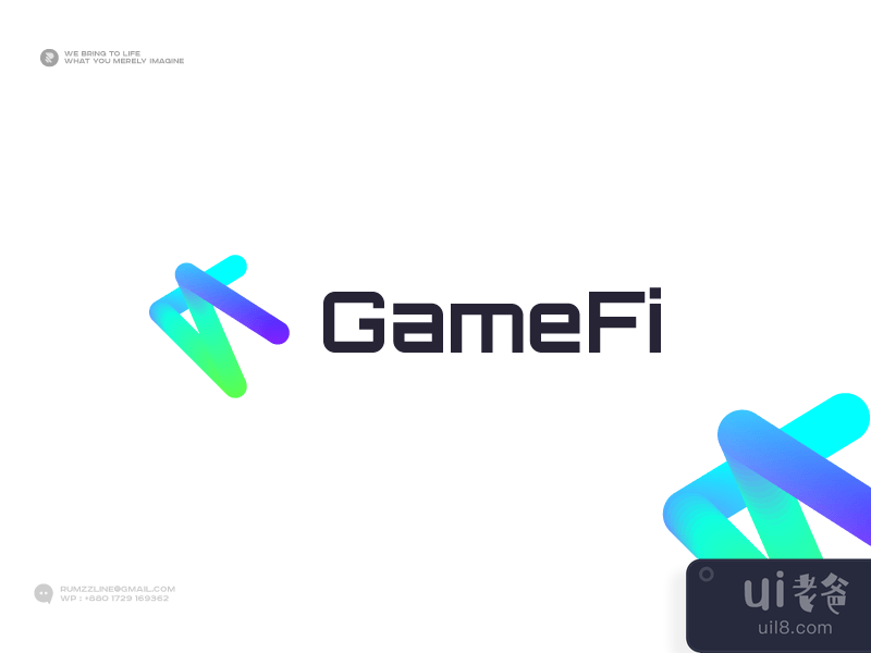  Modern G Letter Logo - Game play Logo -  GameFi Logo
