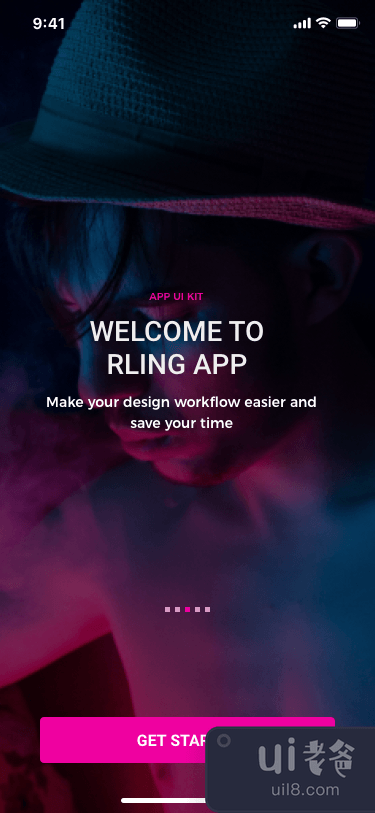 RLing - 音乐应用 UI 套件（完整）#1(RLing - Music App UI Kit (Full) #1)插图4