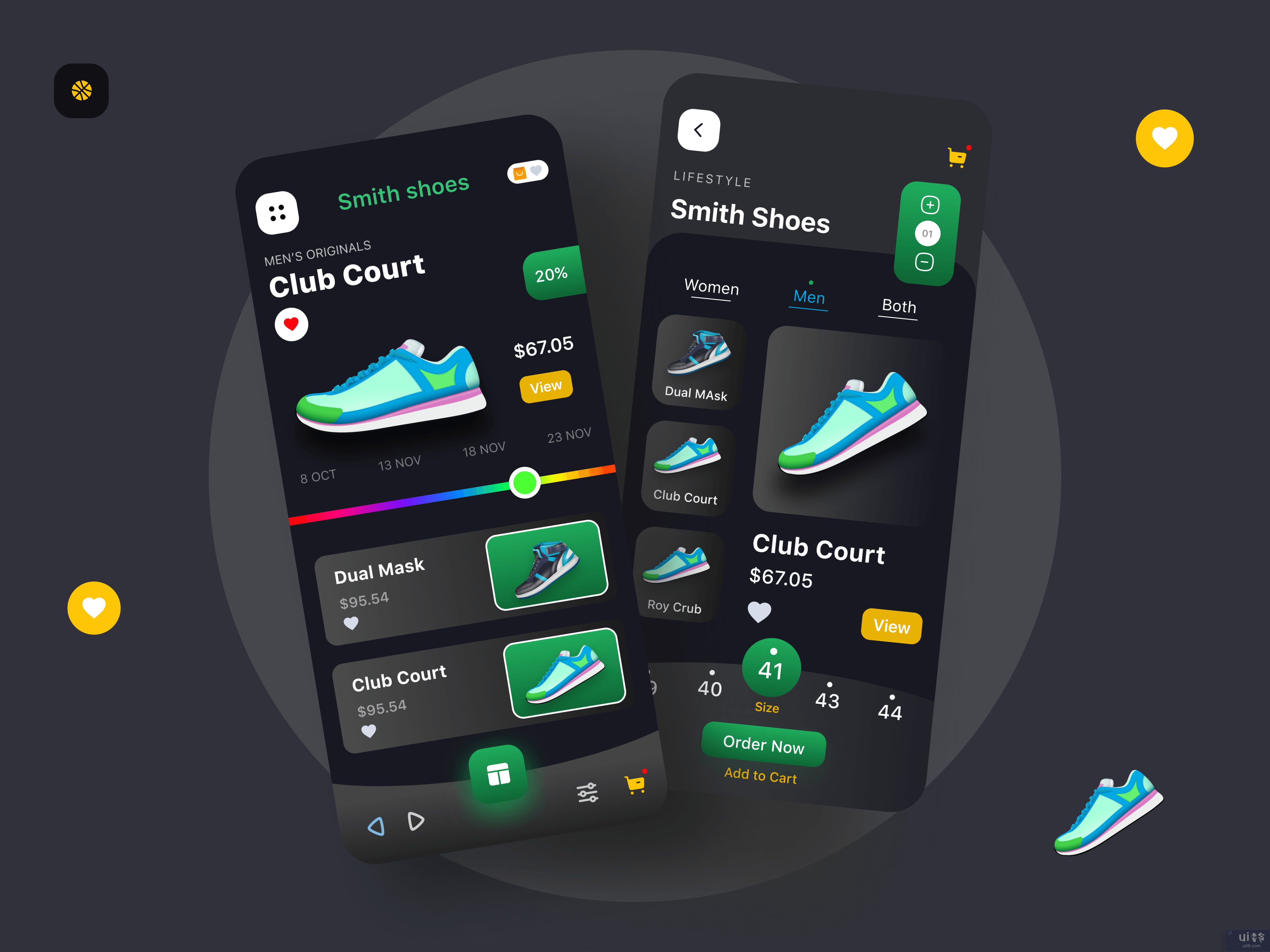 鞋类 iOS App(Shoes iOS App)插图