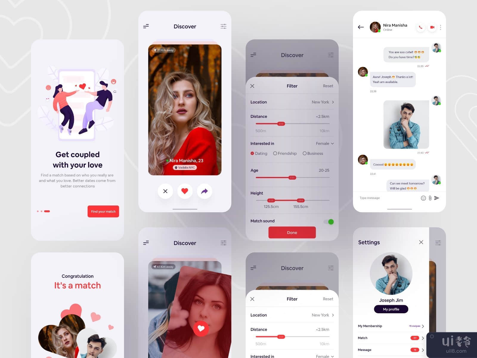 Dating app Concept V2