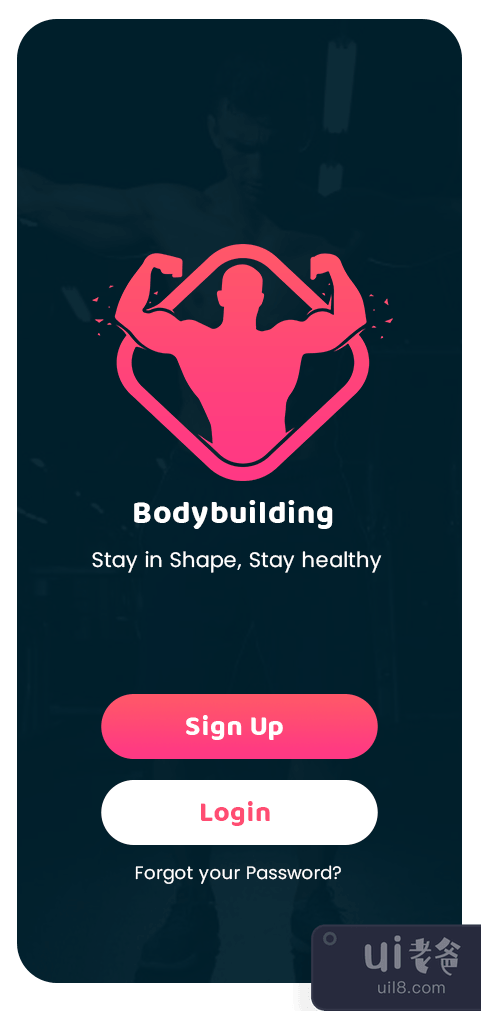 健身锻炼追踪器移动应用程序(Fitness Workout tracker mobile app)插图1