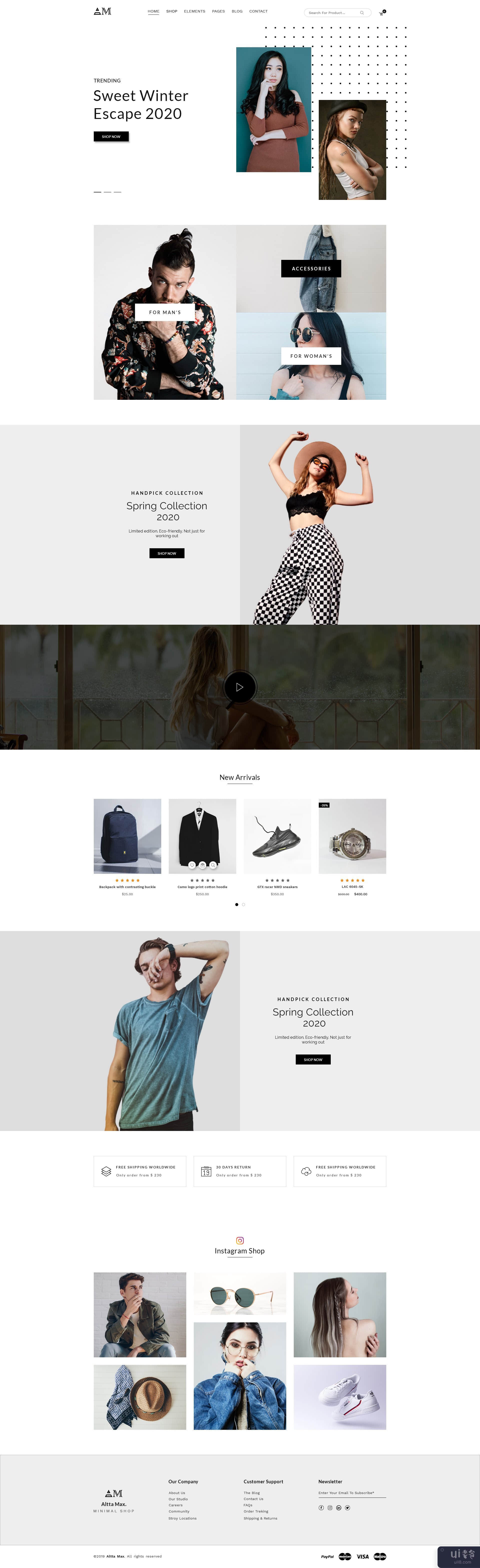 电子商务购物 UI 设计模板(Ecommerce Shopping UI Design Template)插图31