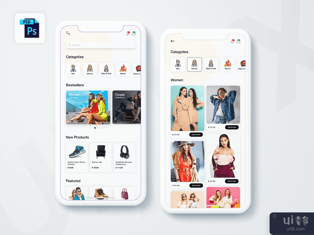 时尚电商 - iOS(Fashion e-commerce - iOS)插图1