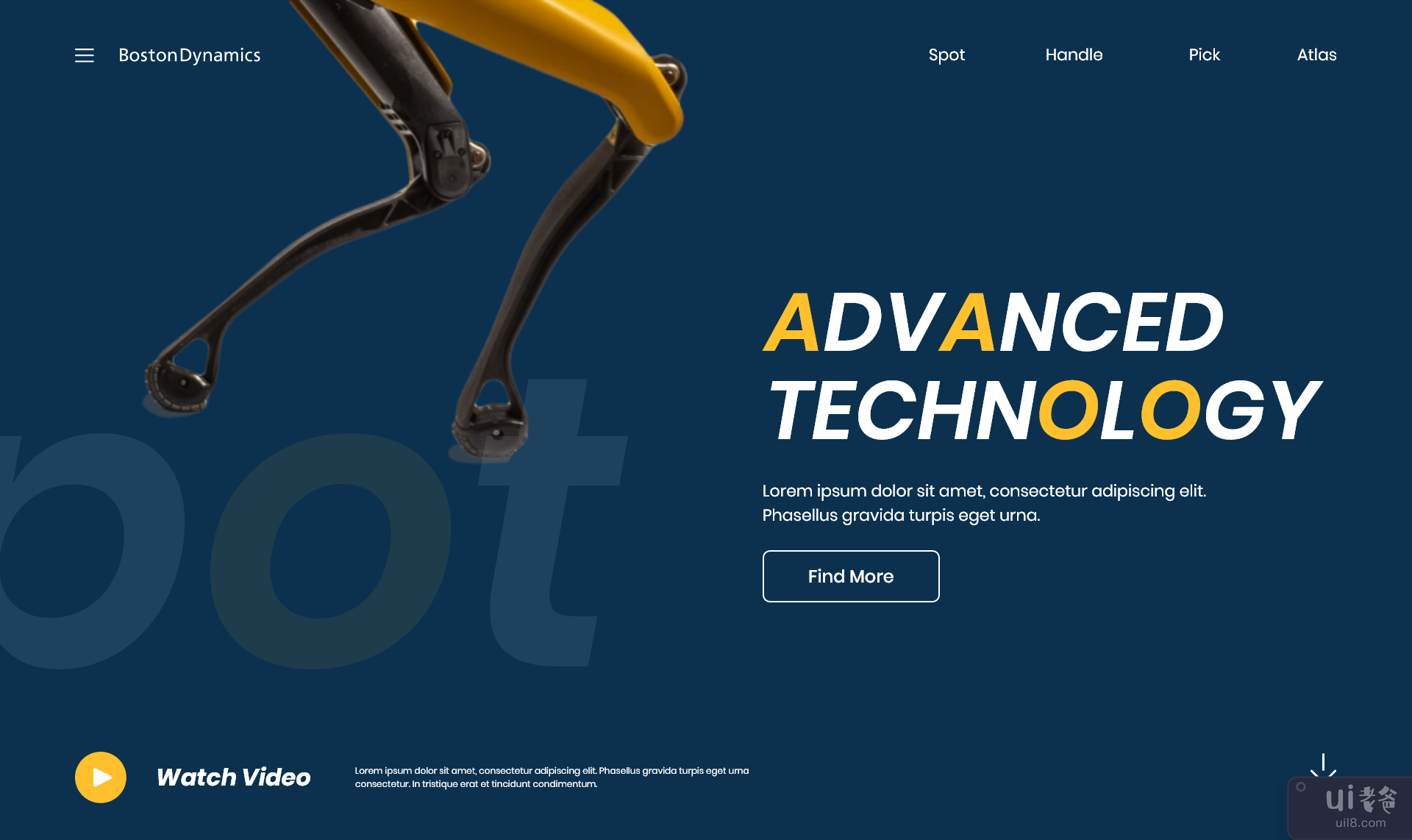 波士顿动力网站重新设计(Boston Dynamics Web Redesign)插图