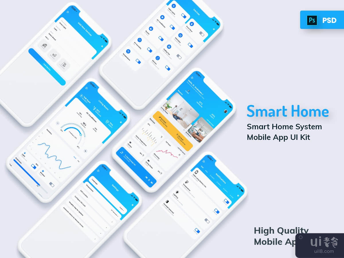 Smart Home Mobile App Light Version