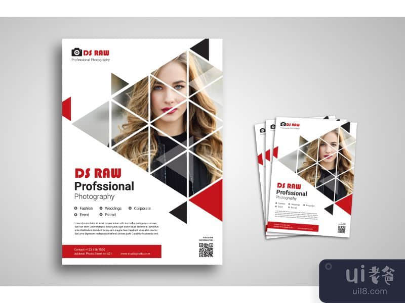 Flyer Template Professional Photography