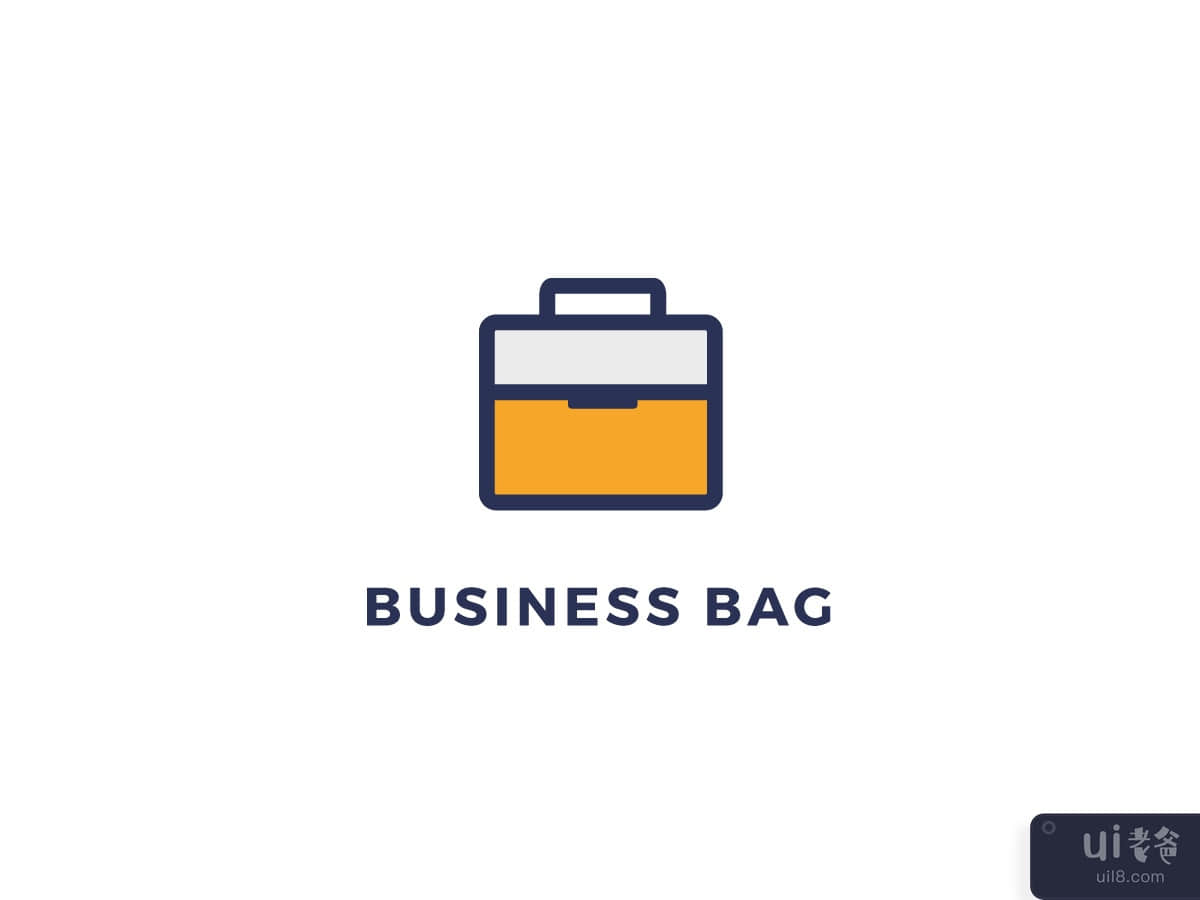Business Bag Vector Logo Design Template