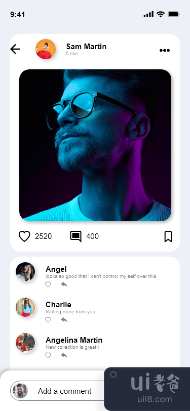 Instagram 用户界面(Instagram UI)插图1