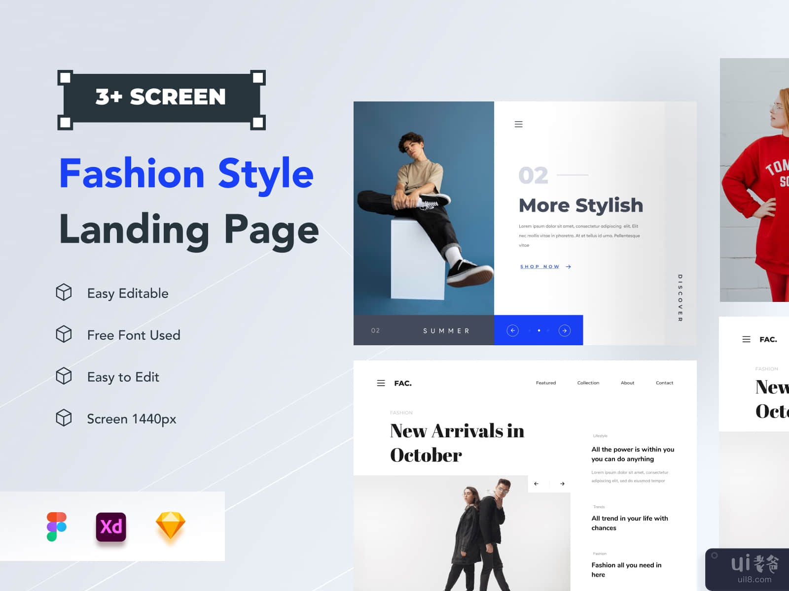 Fashion Style Landing Page