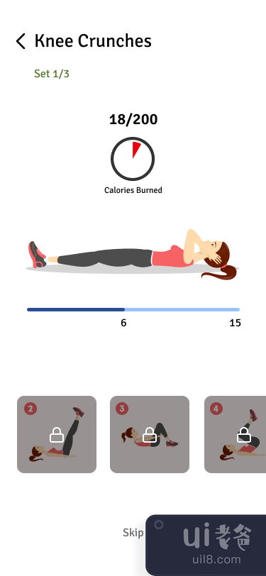 健身应用(Fitness App)插图3