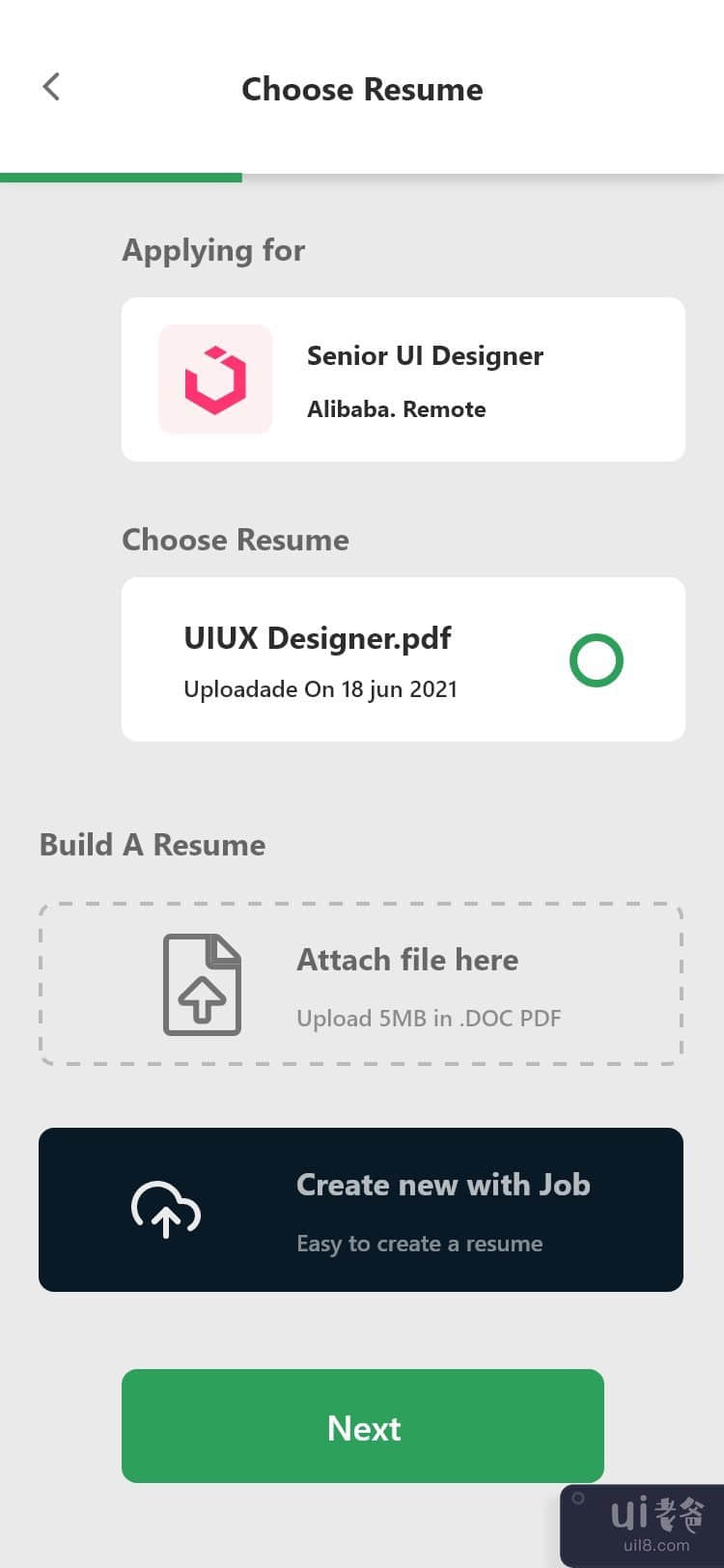 求职 UI 工具包💼(Job Search Ui Kit 💼)插图1
