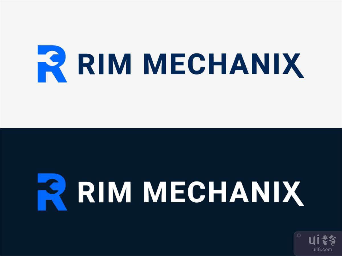 Rim MechaniX Logo Design
