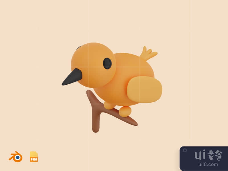 Bird - Cute 3D Animal