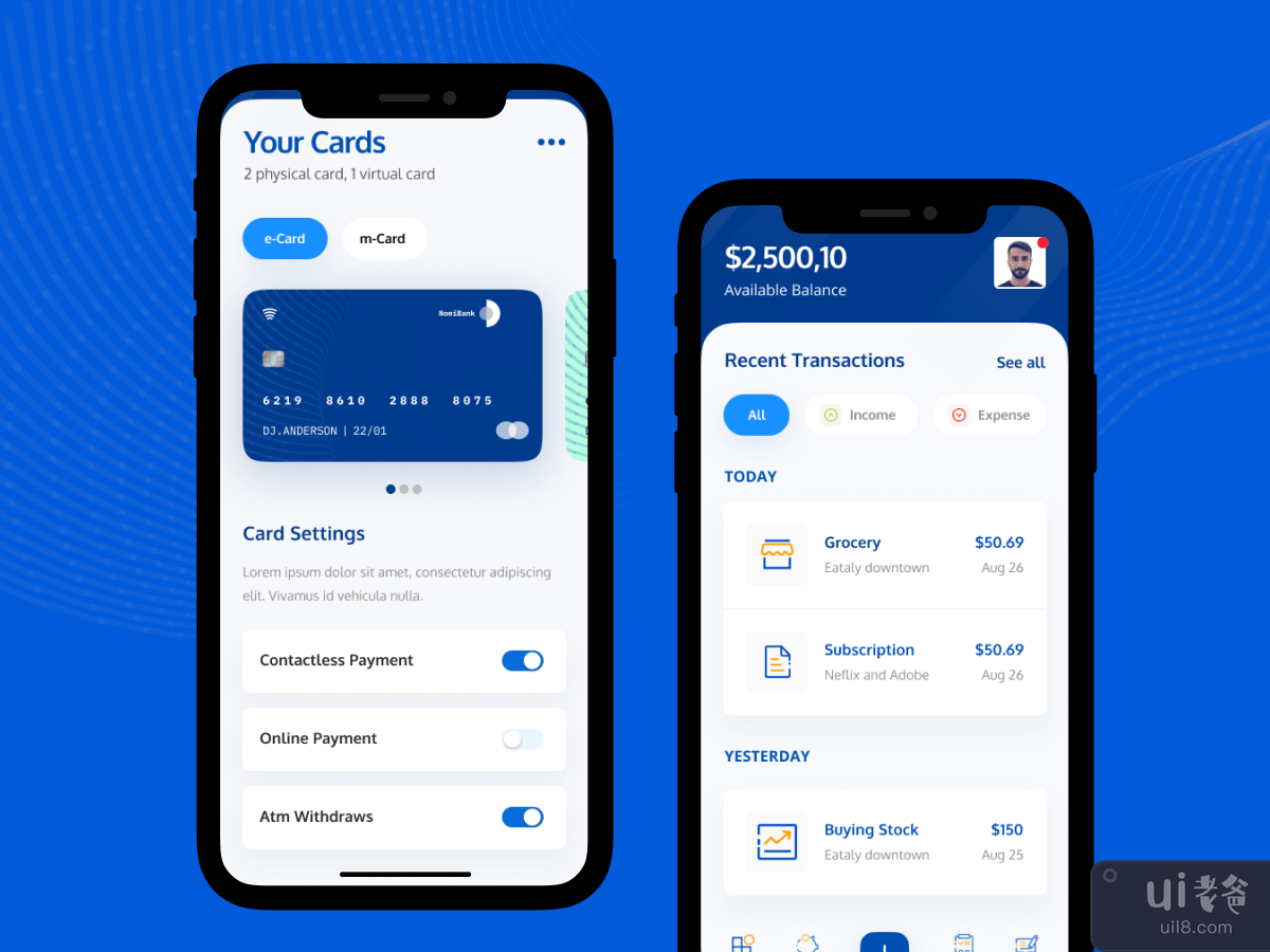Banking App - Design