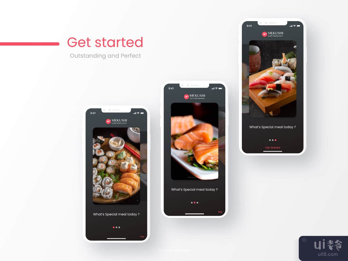 移动寿司餐厅应用挑战(Sushi Restaurant App Challenge for Mobile)插图1
