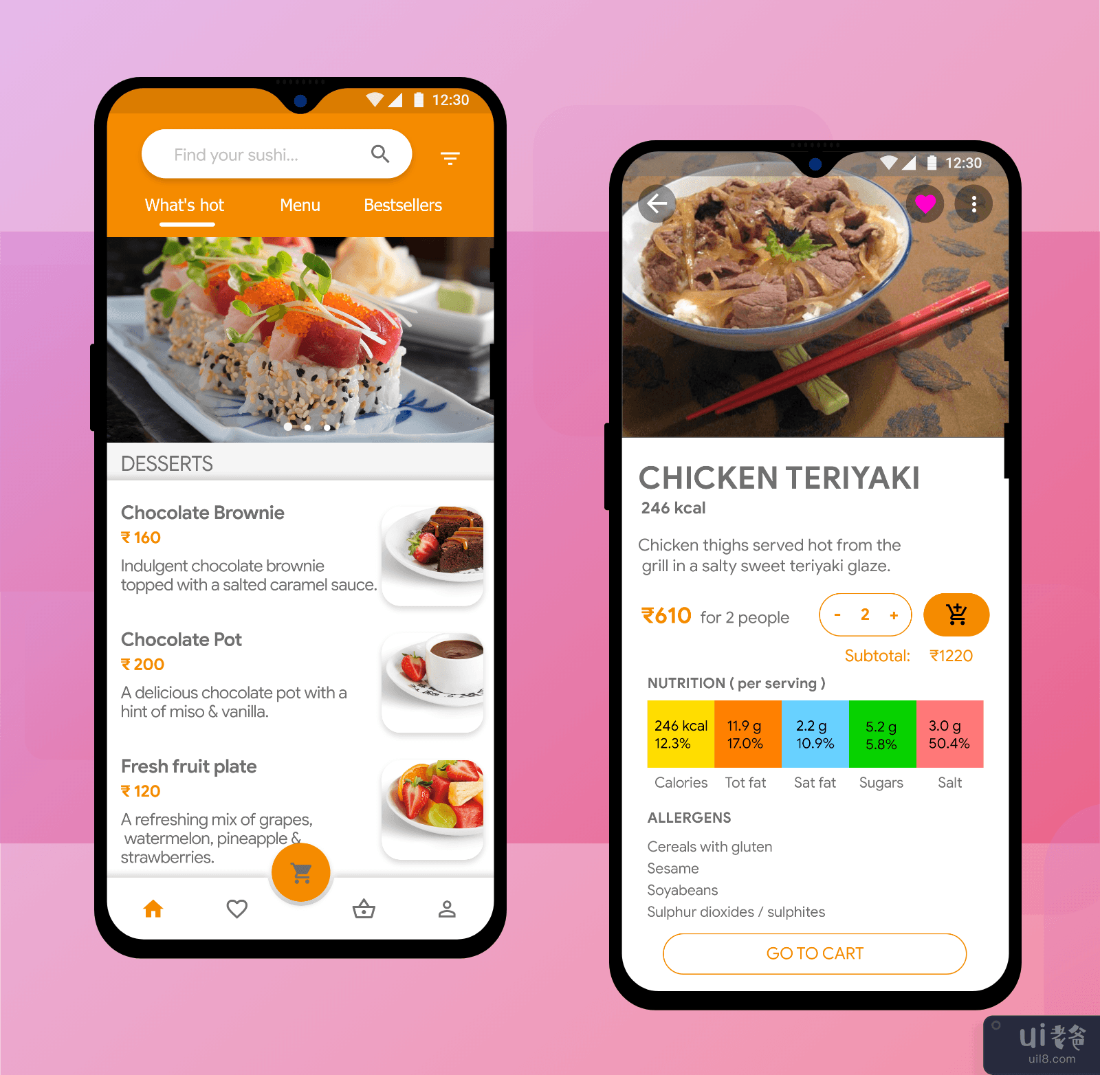 餐厅预订概念(Restaurant booking concept)插图2