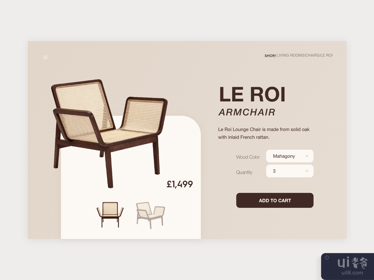 Website Header Le Roi
