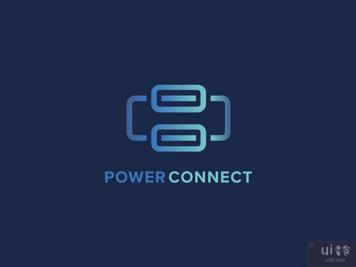 Power Connect Vector Logo Design Template