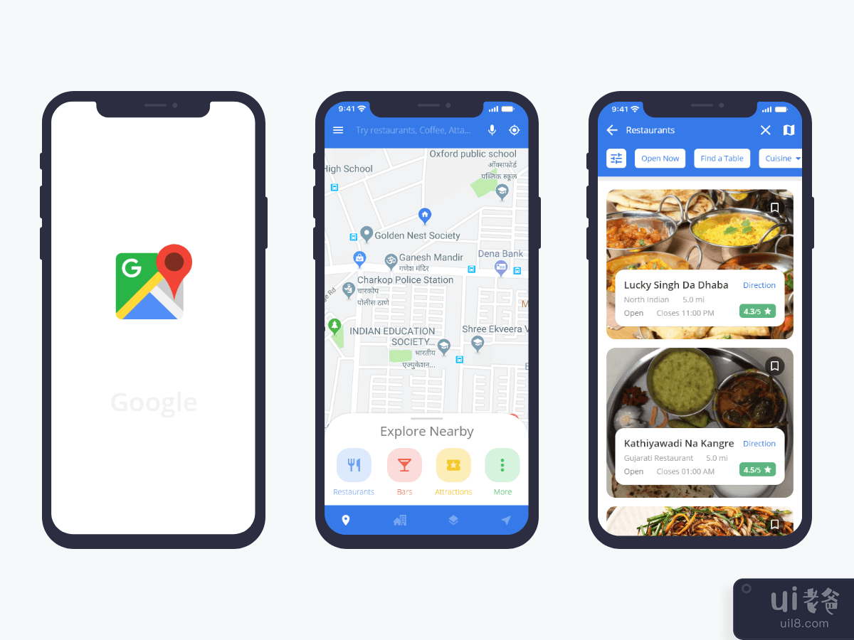 谷歌地图重新设计挑战(Google Maps Redesign Challenge)插图