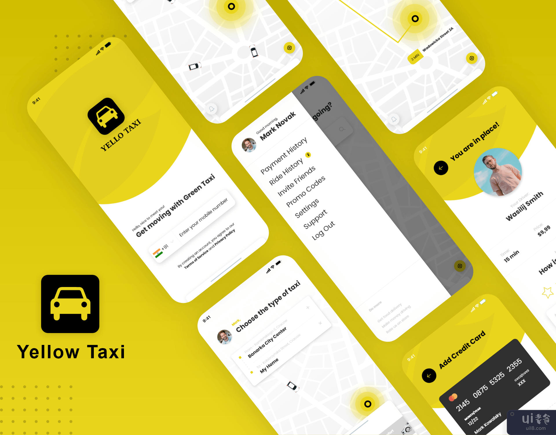 出租车应用程序(Taxi App)插图1