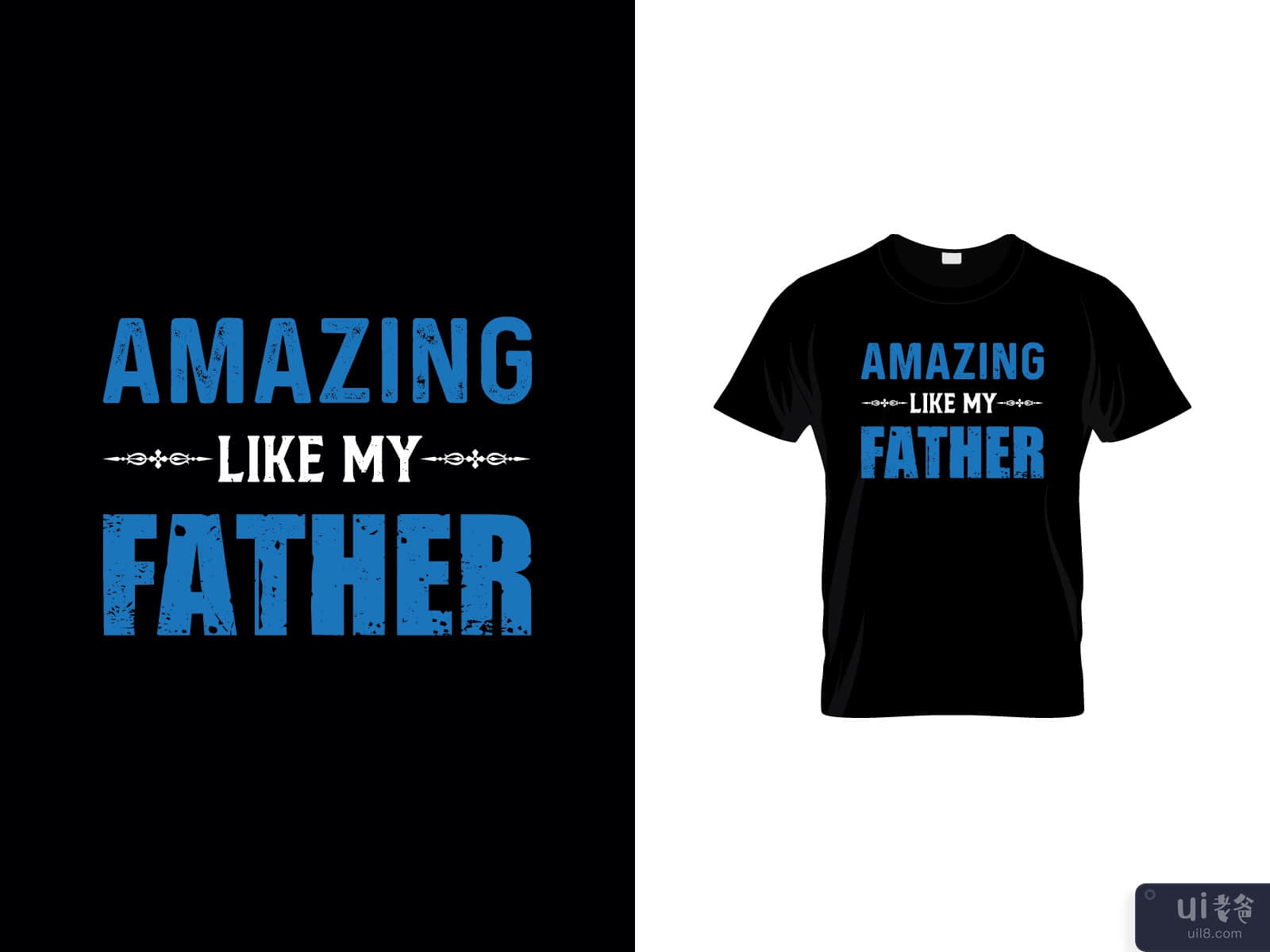 Fathers day t-shirt design vector, Amazing t-shirt design