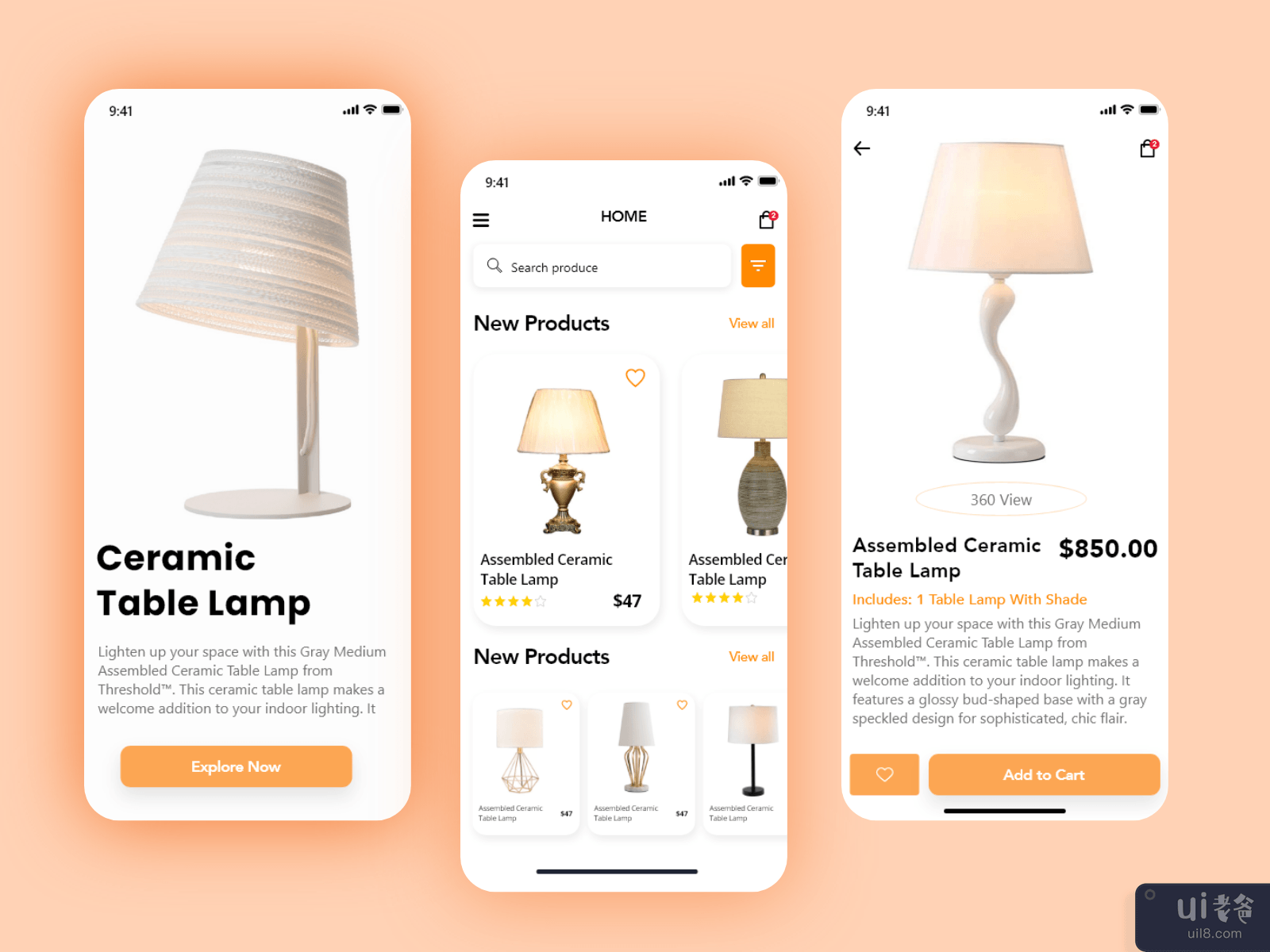 Lamp网上商店 - Lamp Ecommerce Shop(Lamp online shop - Lamp Ecommerce Shop)插图