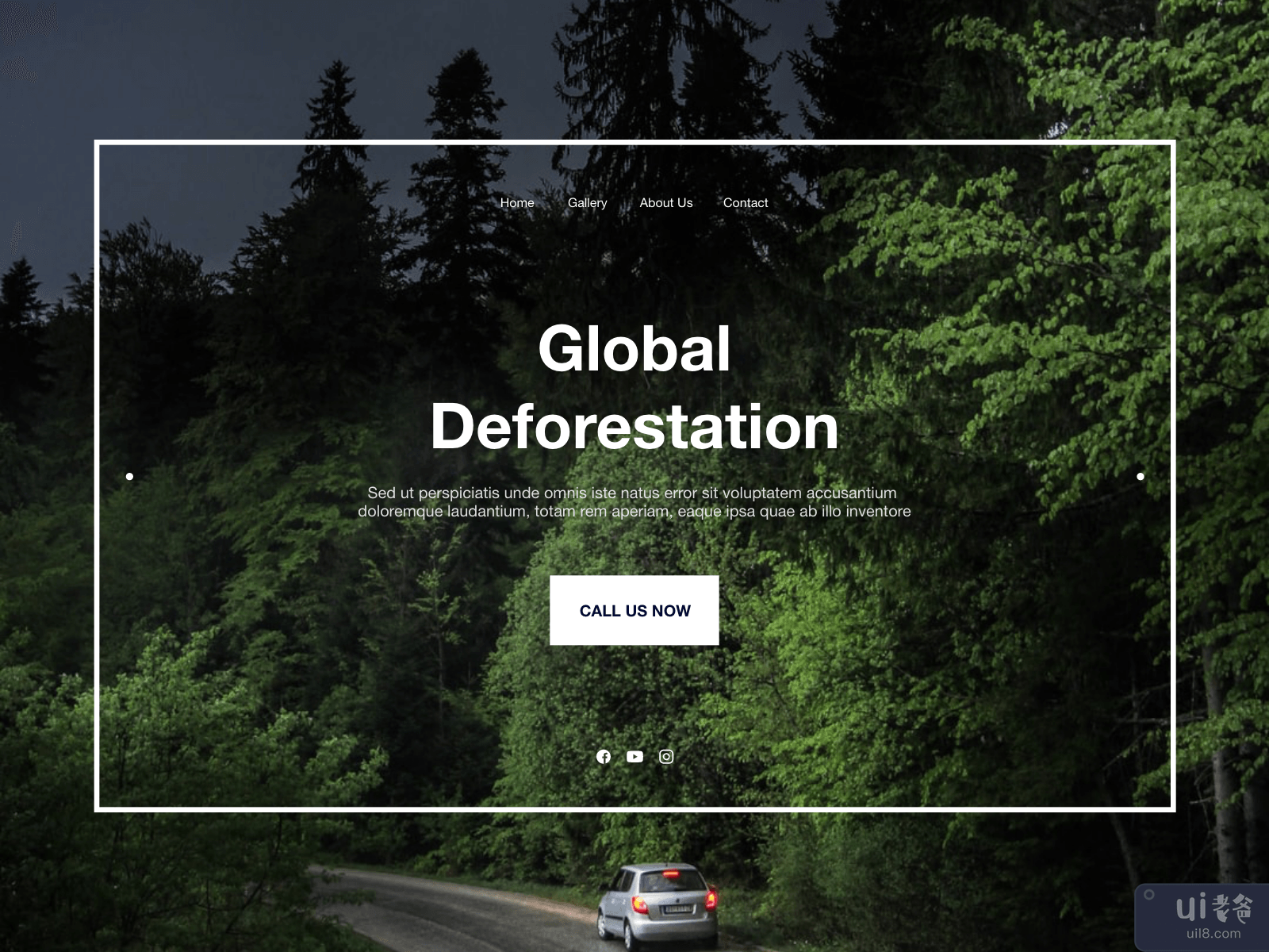 Website Header Global Deforestation
