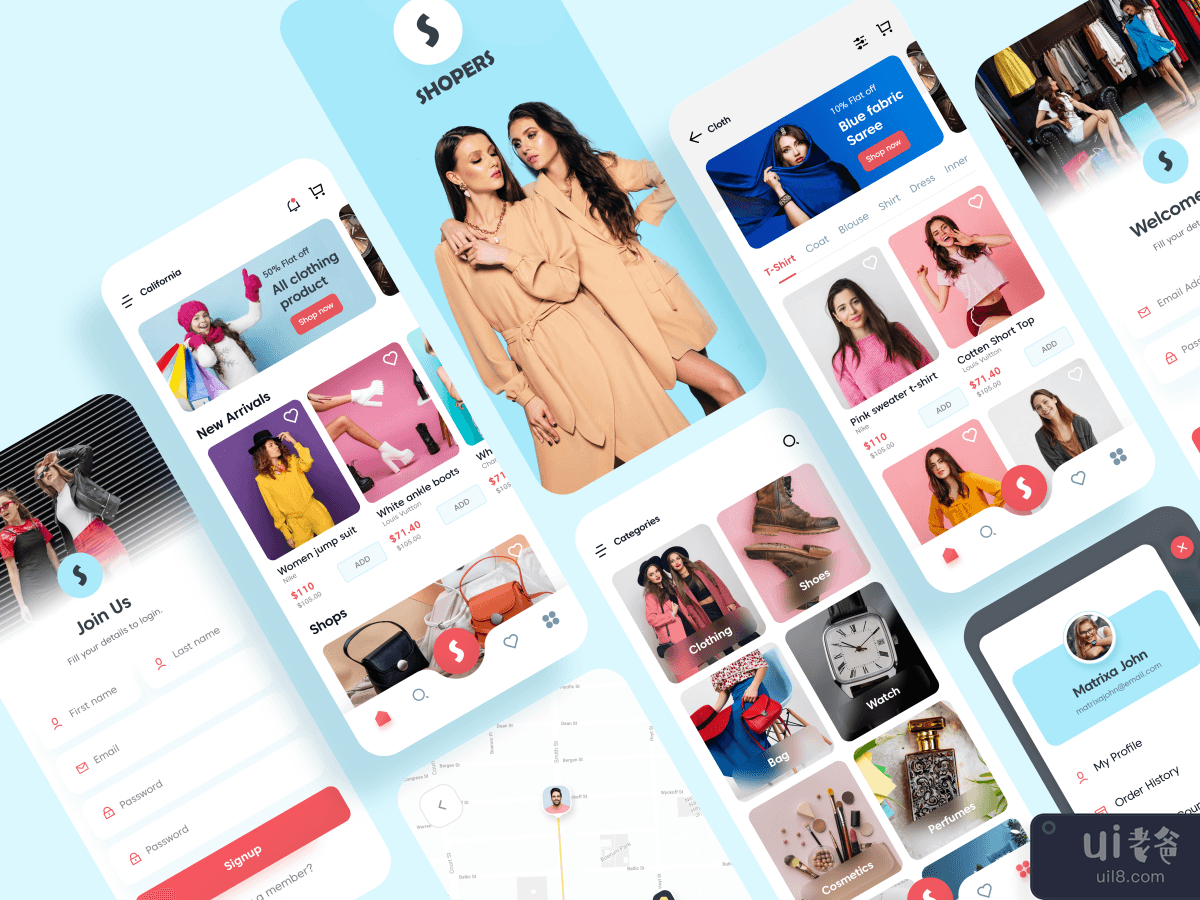Fashion e - commerce app