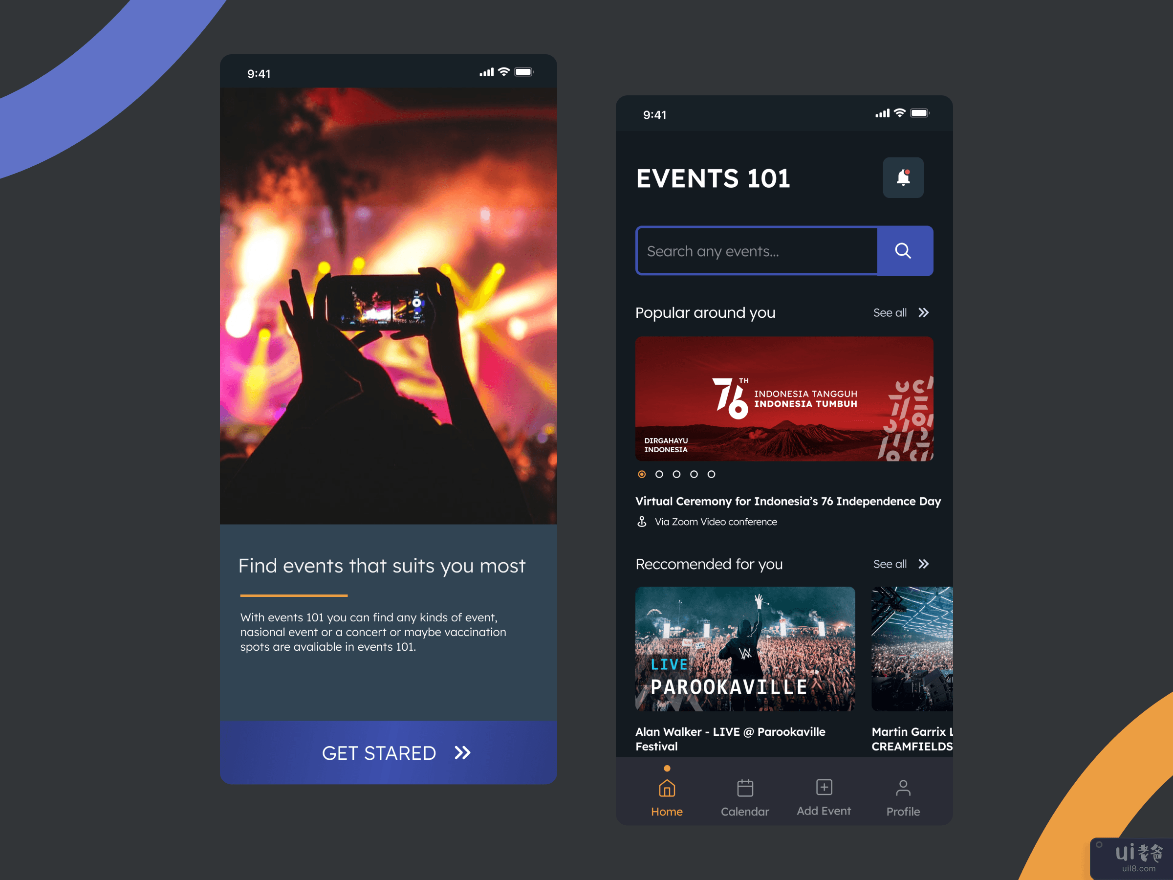 Events 101 - 事件搜索移动应用(Events 101 - an event search mobile app)插图