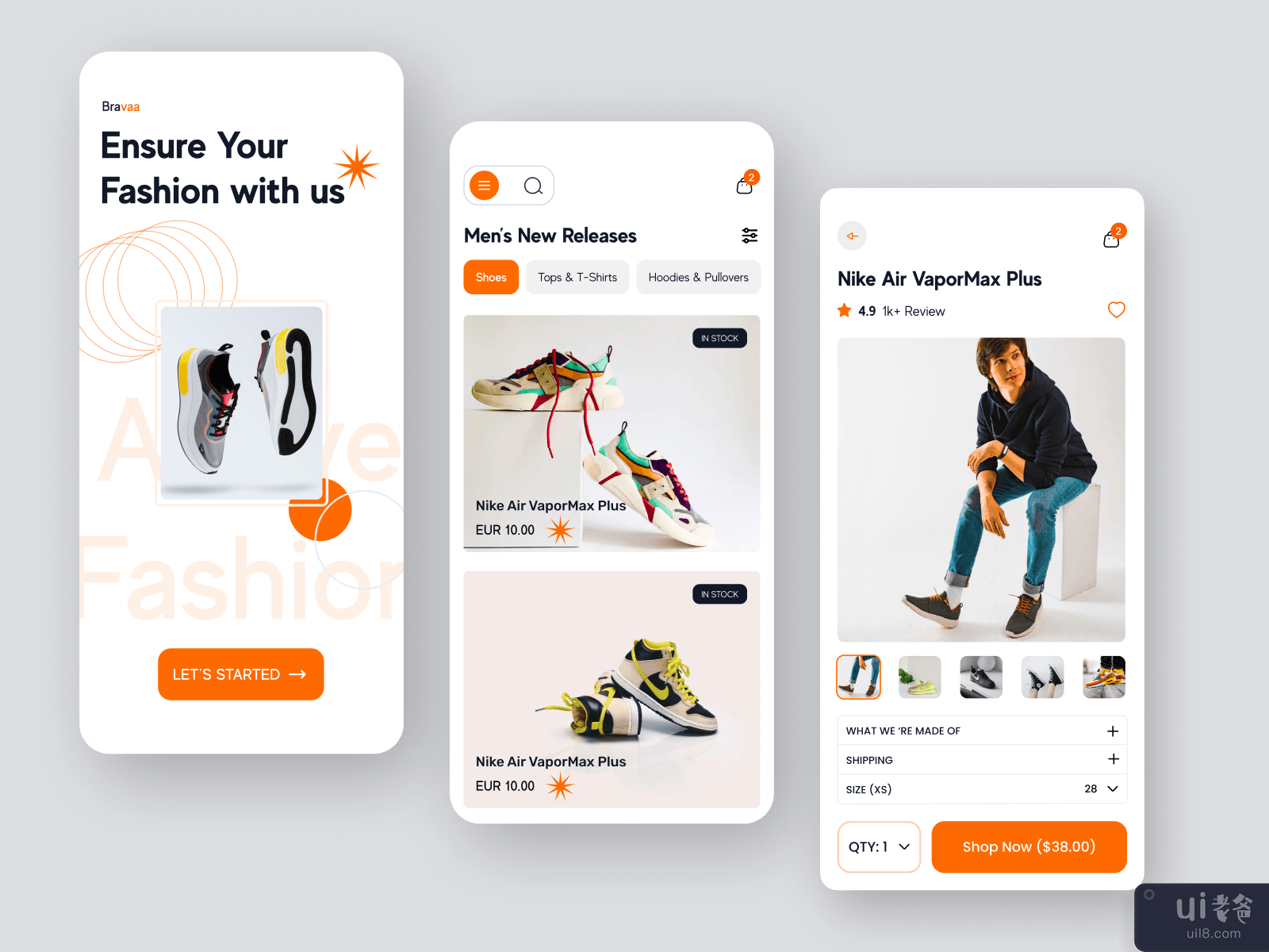 E-commerce mobile app