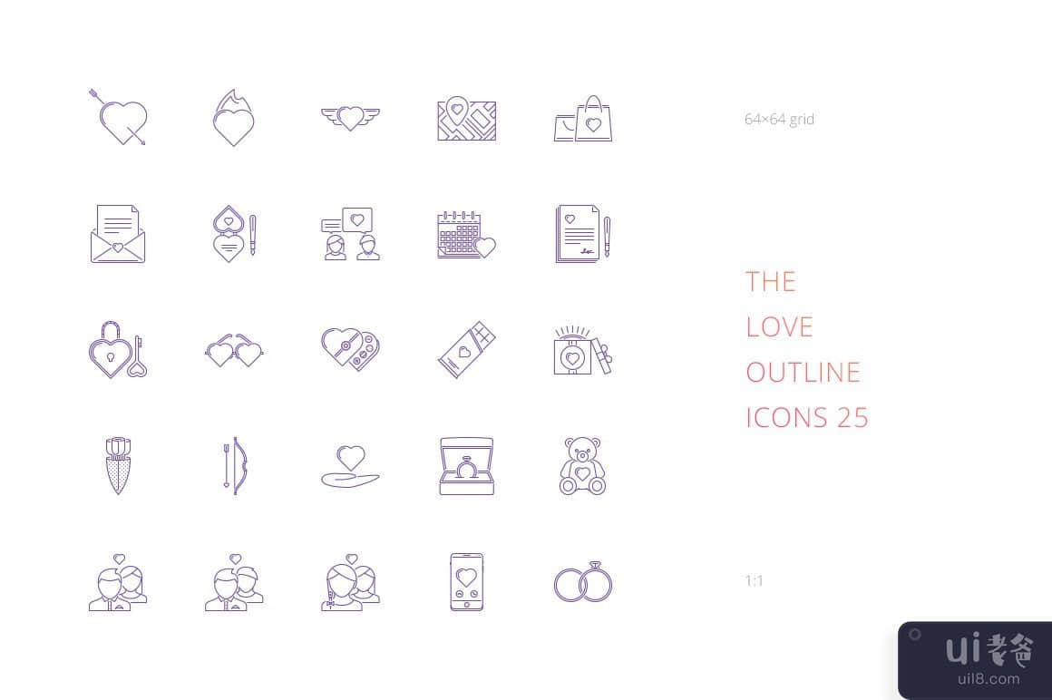 大纲图标包 1000(The Outline Icon Bundle 1000)插图20