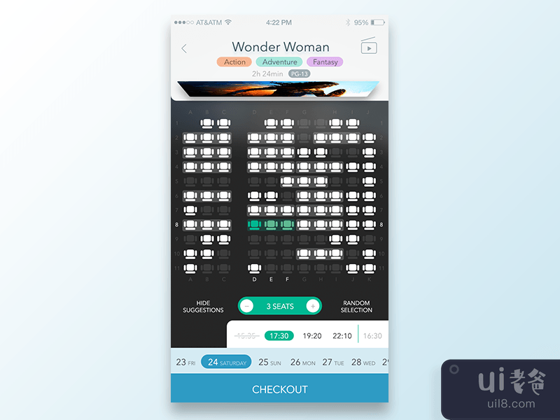 电影票应用程序(Movie Tickets App)插图