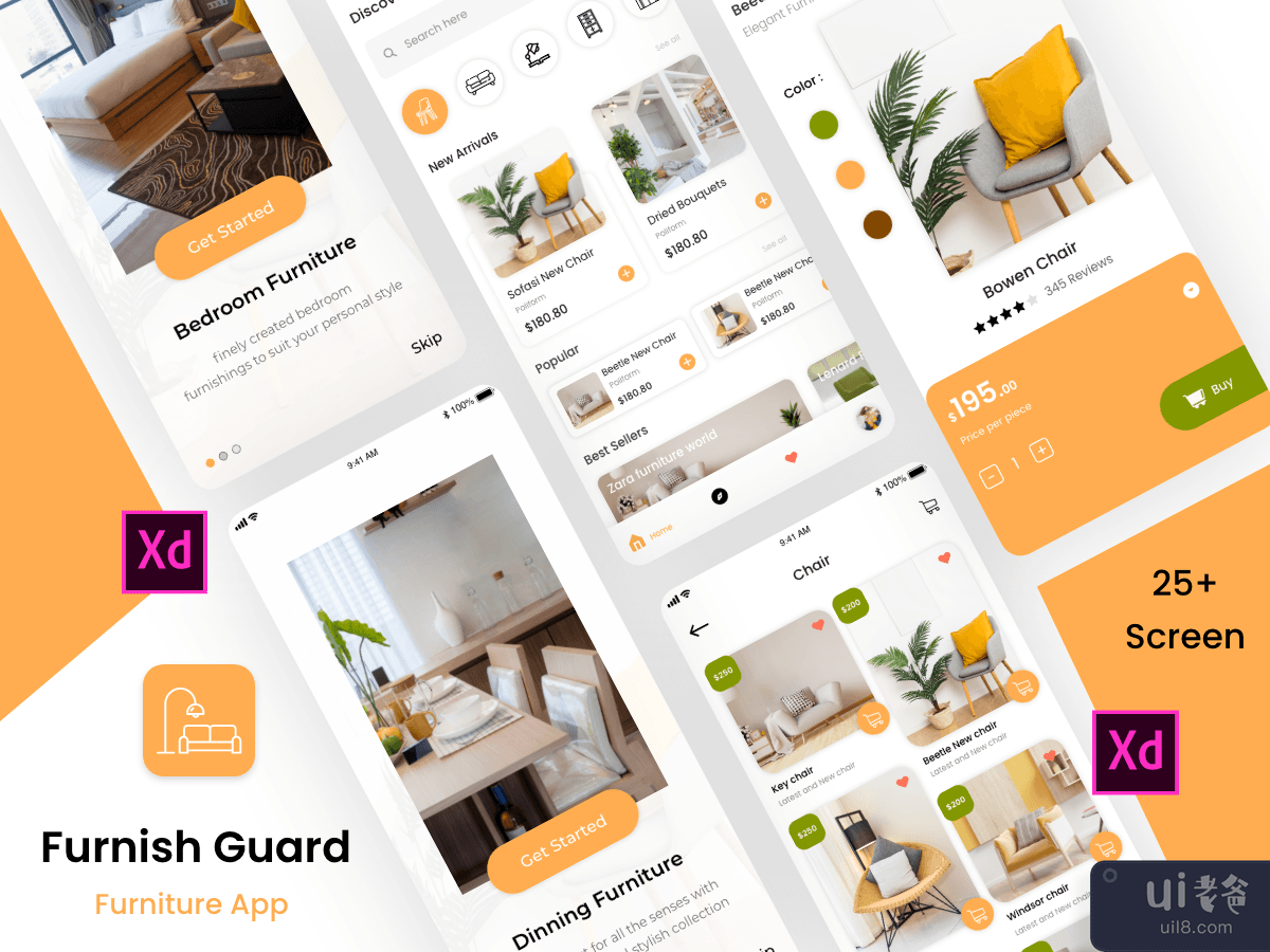 家具卫士家具应用程序(Furnish Guard Furniture App)插图