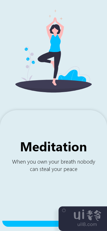 冥想应用程序（用户界面和用户体验）(Meditation Application (UI & UX))插图3