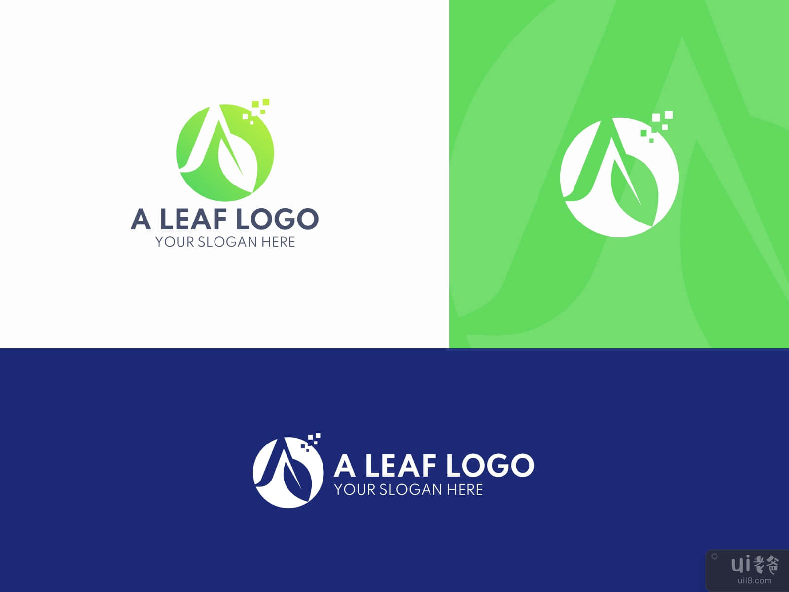 Eco Green Logo Design