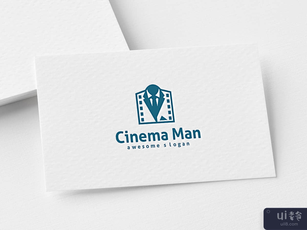 Cinema Man Logo Template