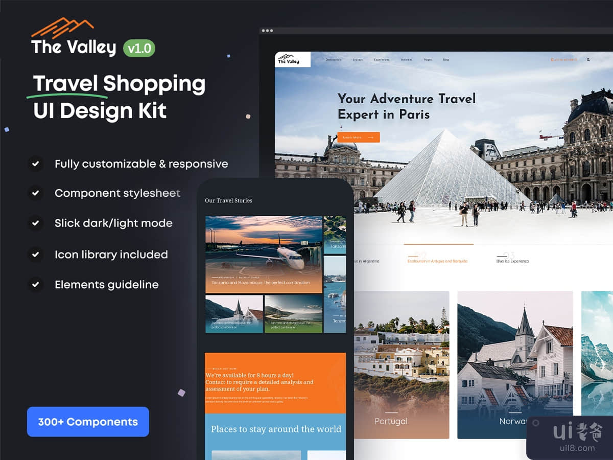 Travel Shopping UI Kit