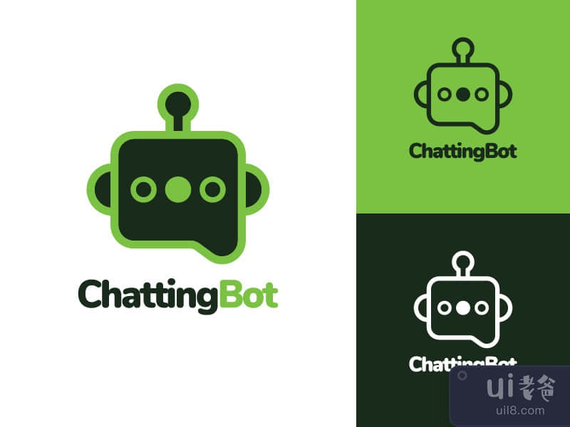 Chatting Bot Logo Design