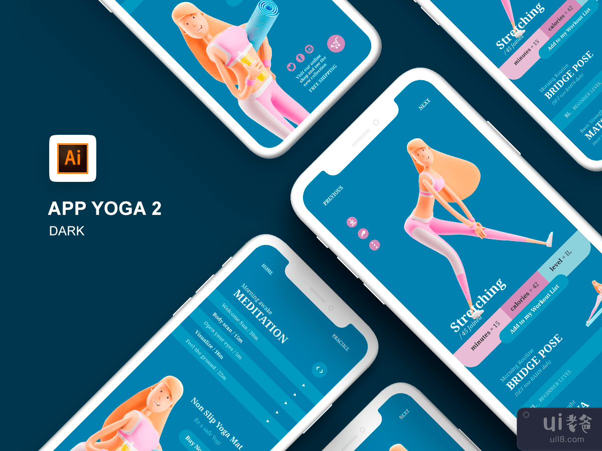 Yoga iOS Mobile App