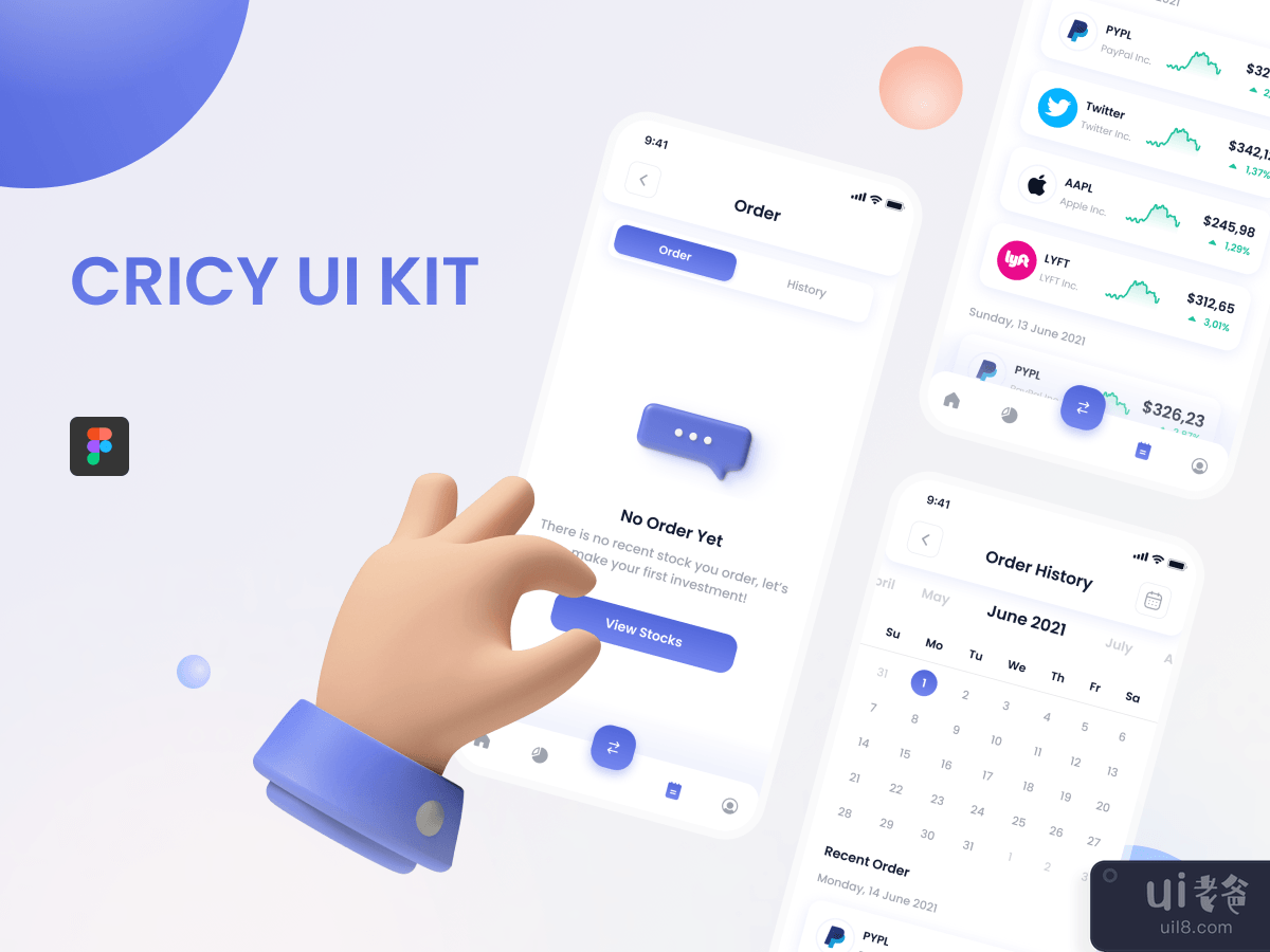 Cricy UI Kit