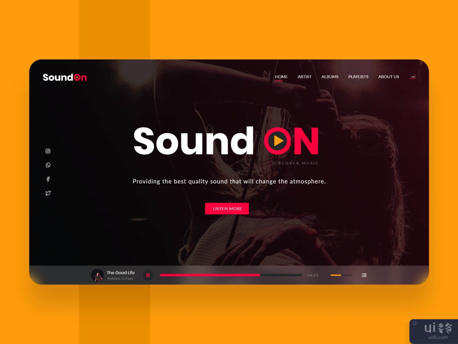 SoundOn (Music Website)