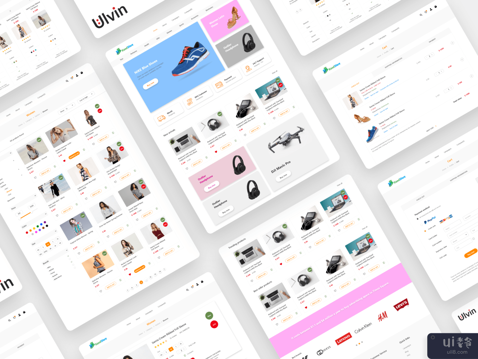 UI_UX E-commerce Shopping Web Design