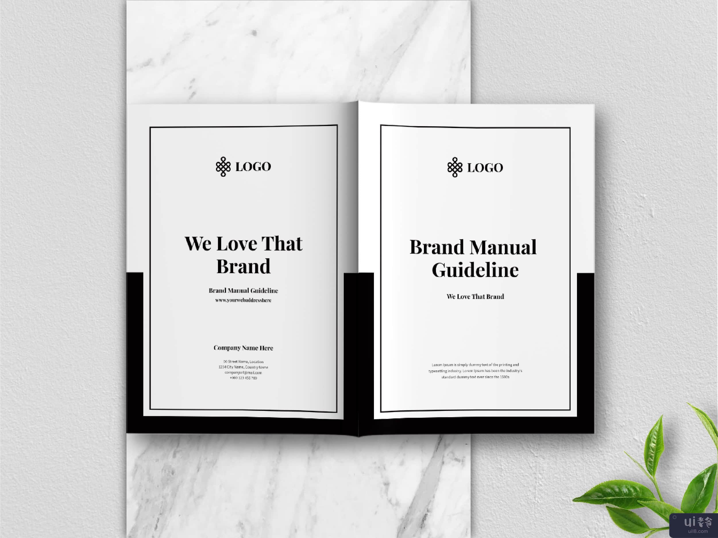 品牌手册指南模板(Brand Manual Guideline Template)插图7