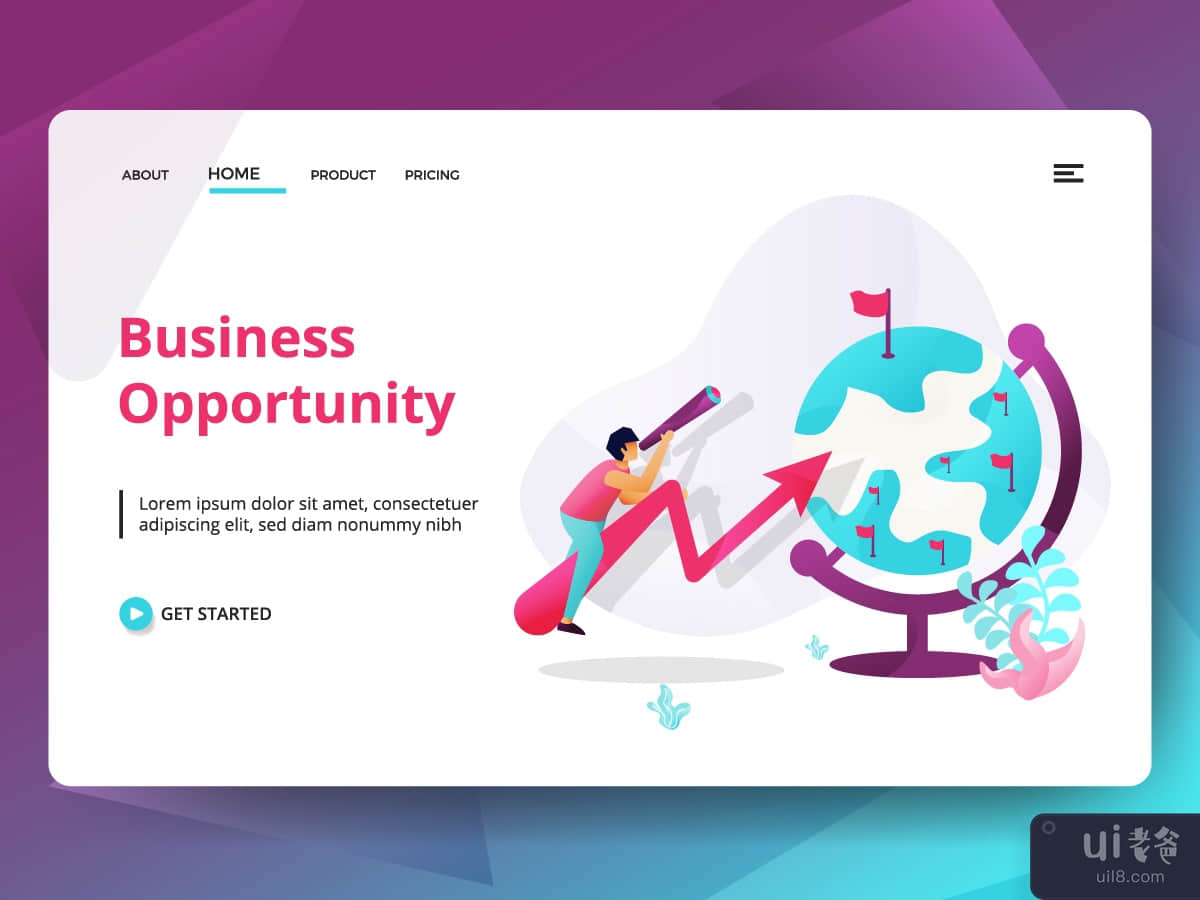Business Opportunity vector illustration modern