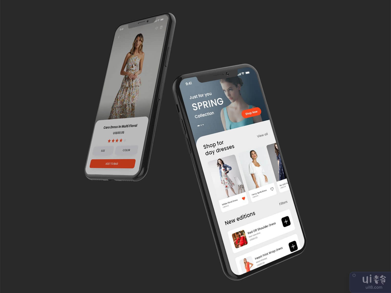 在线购物应用程序 UI 套件(Online Shopping App UI Kit)插图