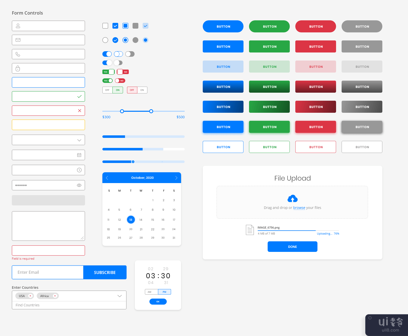 表单 UI 工具包(Forms UI Kits)插图