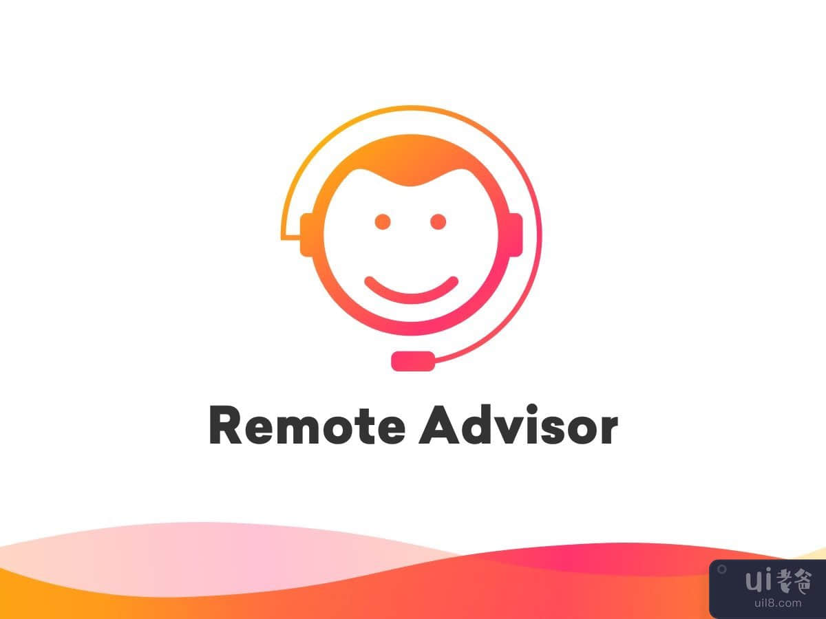远程顾问应用程序徽标(Remote Advisor App Logo)插图